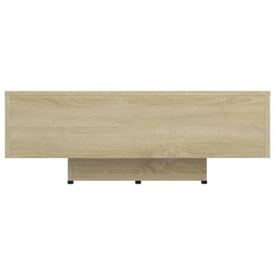 vidaXL Coffee Table Sonoma Oak 33.5"x21.7"x12.2" Engineered Wood