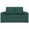 vidaXL Sofa Bed Dark green 148 x 71 x 83 cm fabric