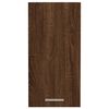vidaXL Hanging Cabinet Brown Oak Engineered wood 11.6 x 12.2 x 23.6 in