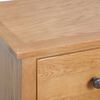 vidaXL Tall Chest of Drawers Oak Solid oak wood, MDF Tall