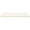 vidaXL Desk Top White 43.3x21.7x1.0" Solid Wood Pine