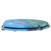 vidaXL WC Toilet Seat with Lid MDF Deep Sea Design