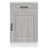 vidaXL Kitchen Base Cabinet Grey Sonoma Engineered Wood