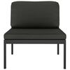vidaXL Middle Sofa Anthracite Aluminum Medium Modular Middle Sofa