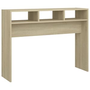 vidaXL Console Table Sonoma oak Engineered wood 41.3x11.8x31.5 in