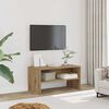 vidaXL TV Cabinet Artisan oak Engineered wood Medium TV Cabinet