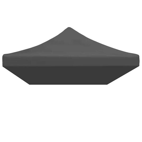 vidaXL Party Tent Roof 9.8'x19.7' Anthracite