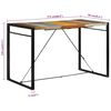 vidaXL Bar Table Multicolor Reclaimed wood Medium Industrial Bar Table
