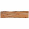 vidaXL Table Top Natural wood Solid acacia wood 70.9 x 15.7 in Durable