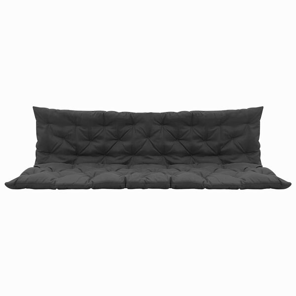 vidaXL Swing Chair Cushion Anthracite 200 x 49 x 6 cm Polyester