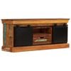 vidaXL TV Stand Varies Reclaimed Wood, Metal 43.3 x 11.8 x 17.7 in