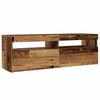vidaXL TV Cabinet Old wood Engineered wood 47.2 in wide TV Cabinet