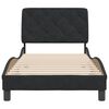 vidaXL Bed Frame Black