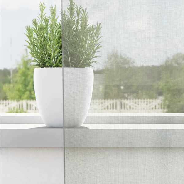 vidaXL Voile Curtains with Grommets 2 pcs Light Grey 55.1x118.1"