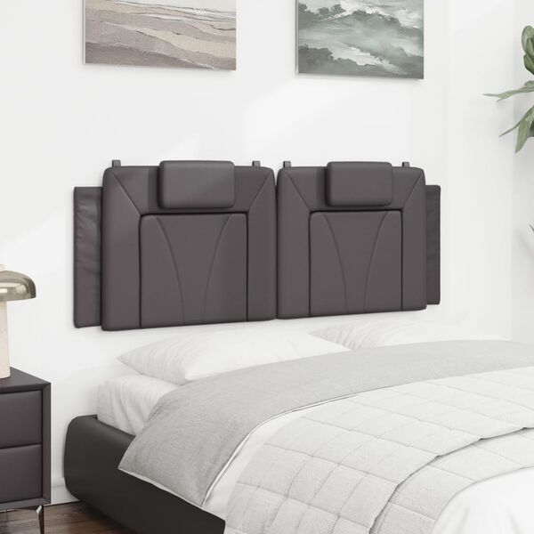 vidaXL Headboard Cushion Gray