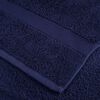 vidaXL Soap Towel Set of 10 Navy Blue 100% Cotton 11.8 x 11.8 in