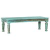 vidaXL Coffee Table Multicolor Solid reclaimed wood 43.3 x 19.7 x 13.4 in