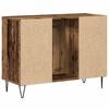 vidaXL Bathroom Cabinet with Shelf Old Wood 31.50 x 12.99 x 23.62 in