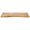 vidaXL Desk Top Solid rough mango wood 39.4x23.6 in Desk Top Rectangular
