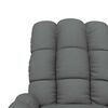 vidaXL Recliner Chair Dark gray Fabric (100% polyester), plywood, iron