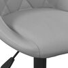 vidaXL Office Chair Light Grey
