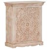 vidaXL Sideboard Natural Mango Wood Solid Mango Wood Medium Sideboard