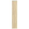 vidaXL Room Divider Sonoma Oak Engineered Wood Large Room Divider