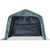 vidaXL Livestock Tent Dark Green PVC 10.8x15.7ft Detachable