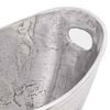 vidaXL Ice Bucket Silver 36 x 25 x 26 cm Aluminium