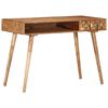 vidaXL Writing Desk Natural Wood Solid Acacia wood Medium Writing Desk