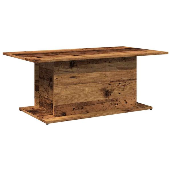 vidaXL Coffee Table Old Wood Engineered Wood Medium Coffee Table
