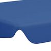 vidaXL Replacement Canopy Blue Polyester with PVC coating