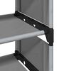 vidaXL Shoe Rack Grey