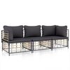 vidaXL Garden Lounge Set Anthracite