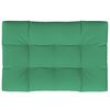 vidaXL Pallet Cushion Green 47.2"x31.5"x4.7" Fabric