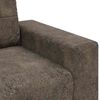 vidaXL Loveseat Sofa with Cushion Dark gray Artificial Leather