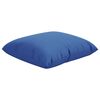 vidaXL Sofa Cushion Set of 4 Royal Blue 100% Polyester 19.7 x 19.7 in