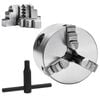 vidaXL 3 Jaw Self-Centering Lathe Chuck 3.15 " Steel