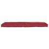 vidaXL Pallet Cushion for Bench Wine Red 150 x 40 x 8 cm Oxford Fabric