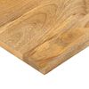vidaXL Table Top Natural Solid Mango Wood Medium Easy-Peasy Table Top