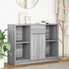 vidaXL Sideboard Grey Sonoma Engineered Wood Medium Reversible