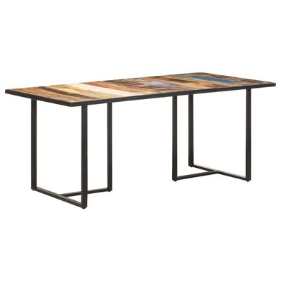 vidaXL Dining Table 70.9" Solid Reclaimed Wood