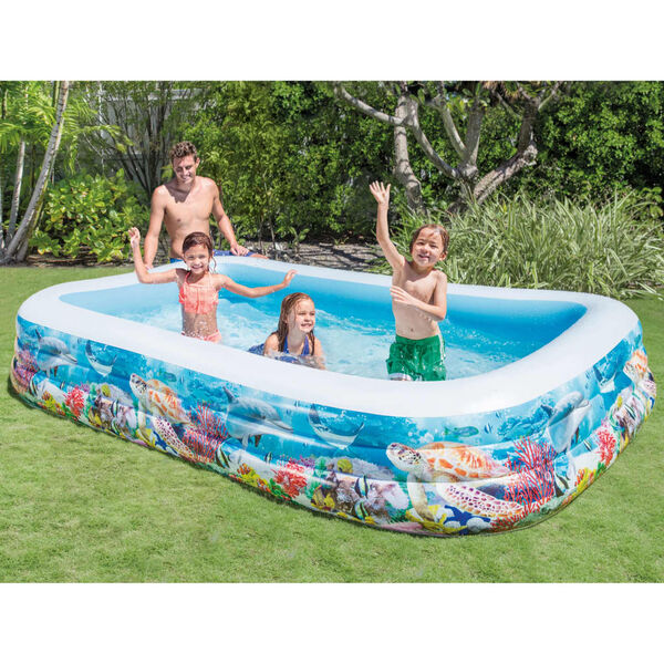 INTEX Swimming Pool Multicolor Vinyl 120.1x72.0x22.0 in Durable