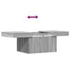 vidaXL Coffee Table Grey Sonoma Engineered Wood Medium Coffee Table