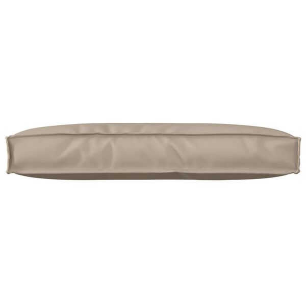 vidaXL Cushion Taupe 31.50 x 15.75 x 4.72 in Oxford Fabric