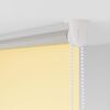 vidaXL Roller Blind Yellow 100% Polyester 80x90.6 in Height-Adjustable