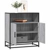 vidaXL Sideboard Grey Sonoma Engineered wood Medium Sideboard