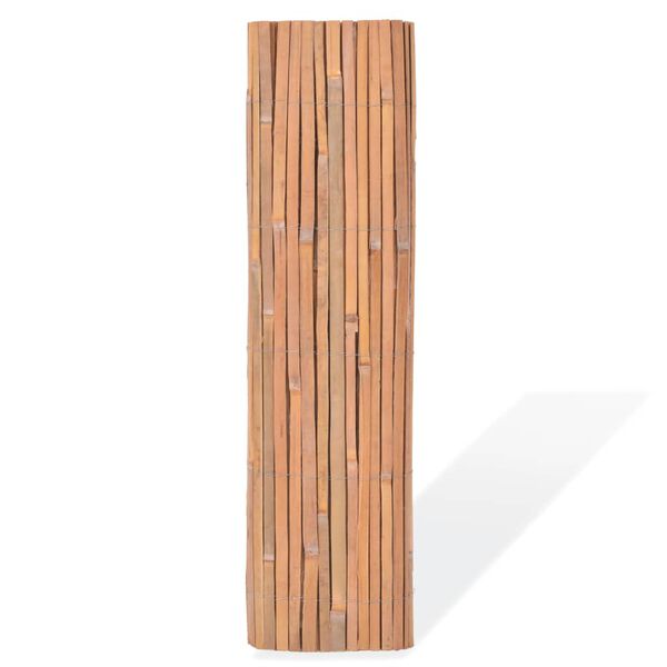 vidaXL Bamboo Fence 39.4"x157.5"
