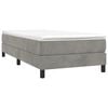 vidaXL Bed Frame Light Gray