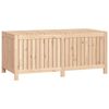 vidaXL Garden Storage Box Natural Wood Solid Pine Wood Large